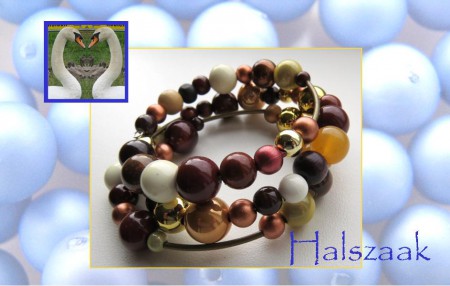 a 258 - € 4,00 - Spiraalarmband - past altijd - mooie combinatie met ketting 264